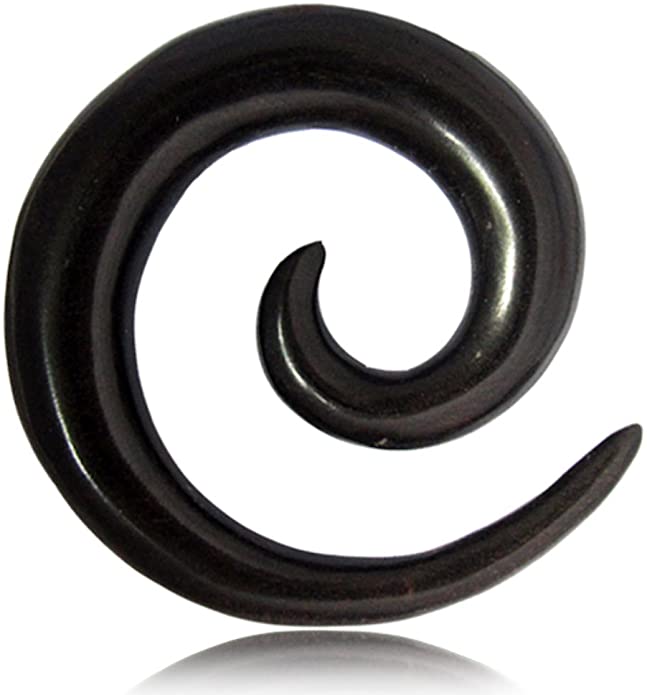 Earth Accessories Spiral Taper Earrings - Gauges for Ears with